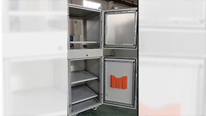 حاوية لوحة تحكم كهربائية، بهيكل فولاذي مشكل بتسع طيات متتابعة، سلسلة CBPS