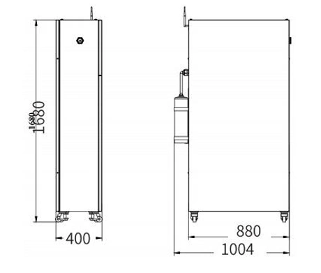 نظام تخزين الطاقة الاحتياطية (324-438VDC)