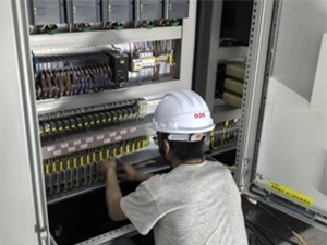 كابينات التوزيع تم طلبها لخط إنتاج المثبتات لشركة تكنولوجيا المواد الجديدة – شركة صينية محلية